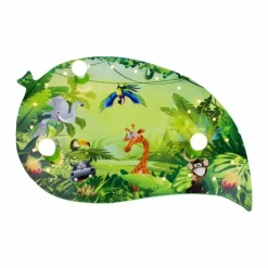 Plafonnier Elobra BLATT WILDNIS Vert, 3 lumières