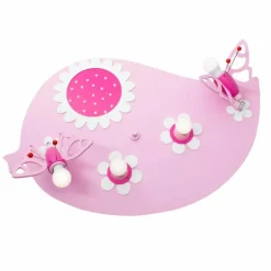 Plafonnier Elobra FALTER Rose, 4 lumières