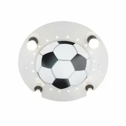 Plafonnier Elobra FUßBALL Argenté, 4 lumières