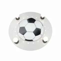 Plafonnier Elobra FUßBALL Argenté, 4 lumières