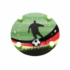 Plafonnier Elobra FUSSBALLER Vert, 4 lumières