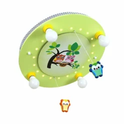 Plafonnier Elobra MOBILE Vert, 4 lumières