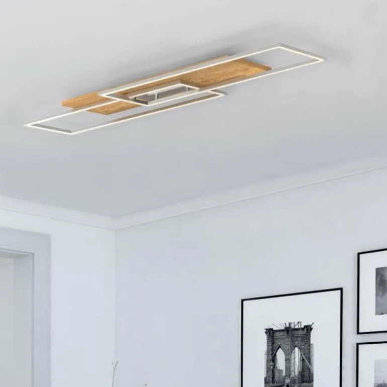 Plafonnier Elobra Panama LED Écru, 2 lumières