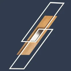 Plafonnier Elobra Panama LED Écru, 2 lumières