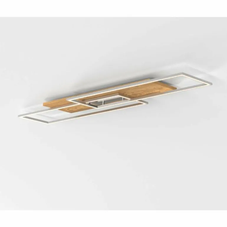 Plafonnier Elobra Panama LED Écru, 2 lumières