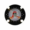 Plafonnier Elobra PIRATENKOPF Noir, 4 lumières
