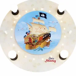 Plafonnier Elobra SEE Crème, 4 lumières