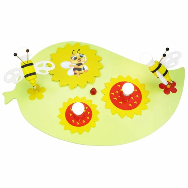 Plafonnier Elobra Vert, 4 lumières