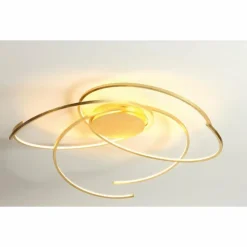 Plafonnier Escale SPACE LED Or, 1 lumière