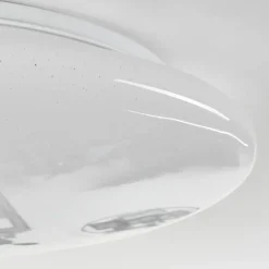 Plafonnier Esgos LED Blanc, 1 lumière, Télécommandes