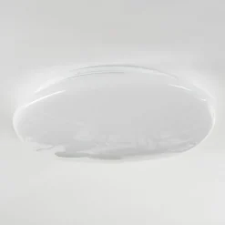 Plafonnier Esgos LED Blanc, 1 lumière, Télécommandes