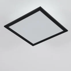 Plafonnier Essaouira LED Noir, 1 lumière, Télécommandes