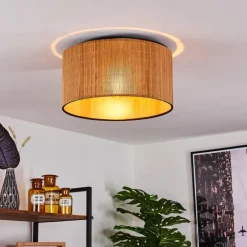 Plafonnier Exchange Noir, 1 lumière