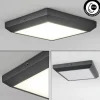 plafonnier extérieur Alkmaar LED Anthracite, 1 lumière