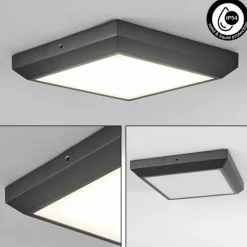 plafonnier extérieur Alkmaar LED Anthracite, 1 lumière
