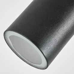 plafonnier extérieur Bessiebelle Noir, Blanc, 1 lumière