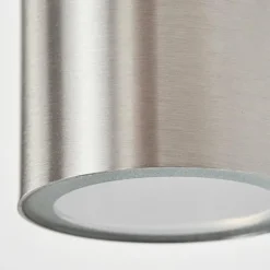 plafonnier extérieur Bessiebelle Acier inoxydable, Blanc, 1 lumière