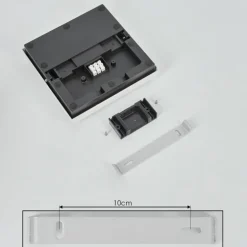 plafonnier extérieur Gomero LED Anthracite, Blanc, 1 lumière