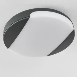 plafonnier extérieur Joserand LED Anthracite, 1 lumière