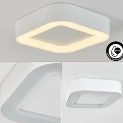 plafonnier extérieur Paleroo LED Blanc, 1 lumière