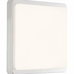 plafonnier extérieur Brilliant Devora LED Argenté, 1 lumière