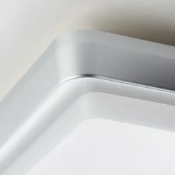 plafonnier extérieur Brilliant Devora LED Argenté, 1 lumière