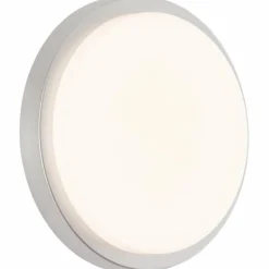 plafonnier extérieur Brilliant Devora LED Argenté, 1 lumière