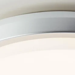 plafonnier extérieur Brilliant Devora LED Argenté, 1 lumière