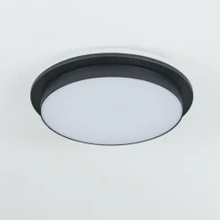 plafonnier extérieur Caucete LED Noir, 1 lumière