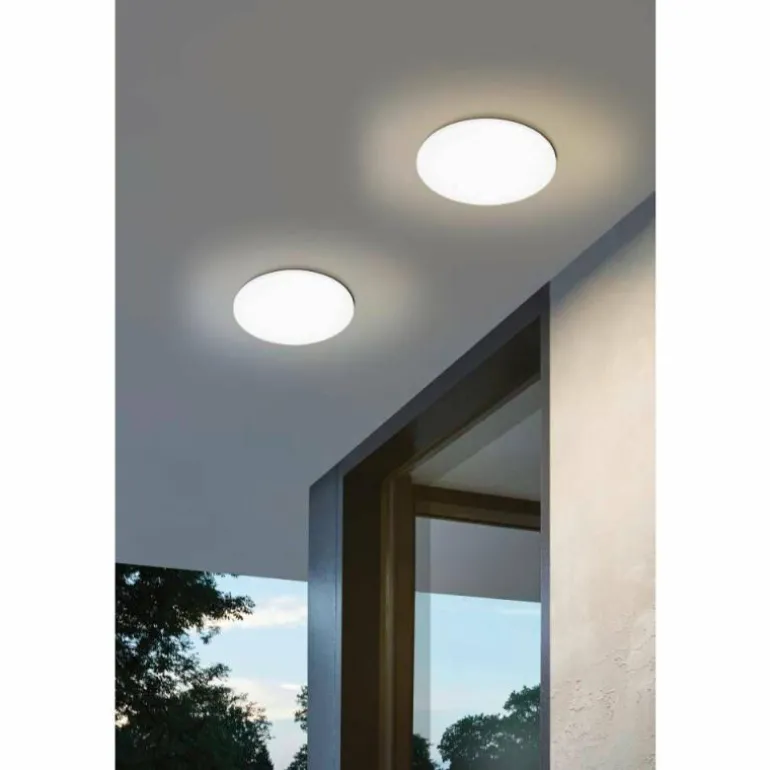 plafonnier extérieur Eglo RONCO LED Blanc, 1 lumière