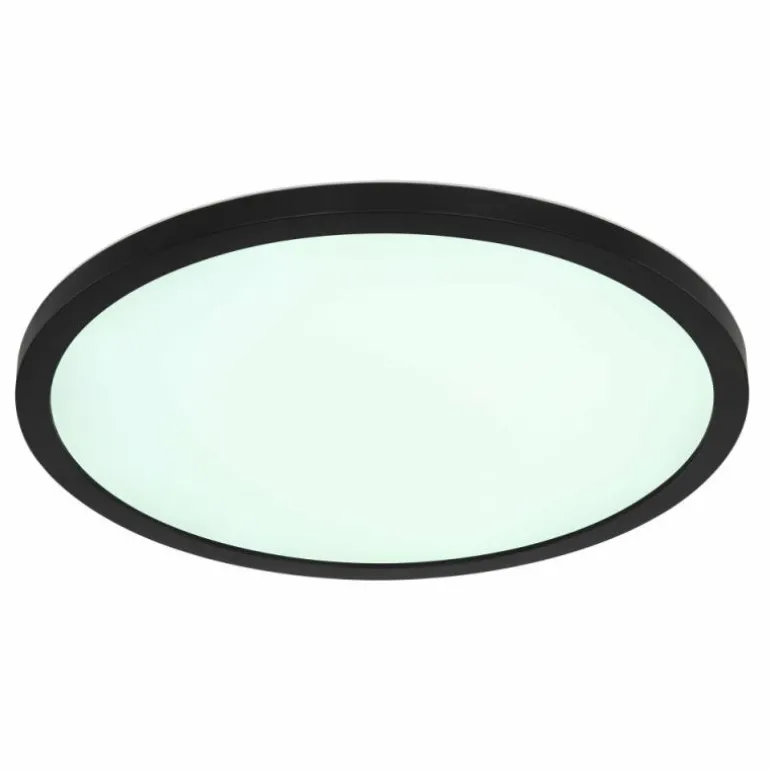 plafonnier extérieur Globo SAPANA LED Noir, 1 lumière, Télécommandes