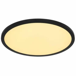 plafonnier extérieur Globo SAPANA LED Noir, 1 lumière, Télécommandes, Changeur de couleurs