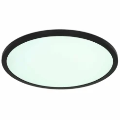 plafonnier extérieur Globo SAPANA LED Noir, 1 lumière, Télécommandes, Changeur de couleurs