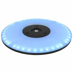 plafonnier extérieur Globo SAPANA LED Noir, 1 lumière, Télécommandes, Changeur de couleurs