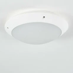 plafonnier extérieur Grafton Blanc, 1 lumière