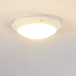 plafonnier extérieur Grafton Blanc, 1 lumière