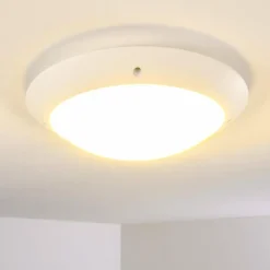 plafonnier extérieur Grafton Blanc, 2 lumières