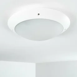 plafonnier extérieur Grafton Blanc, 2 lumières