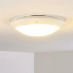 plafonnier extérieur Grafton Blanc, 2 lumières