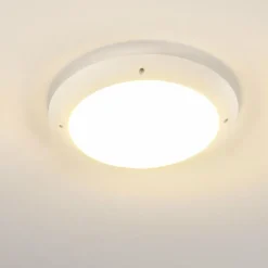 plafonnier extérieur Grafton Blanc, 2 lumières