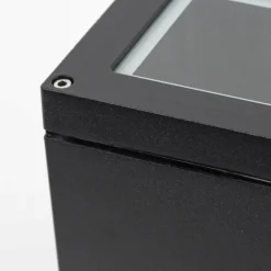 plafonnier extérieur KS Verlichting Sigma Noir, Blanc, 1 lumière