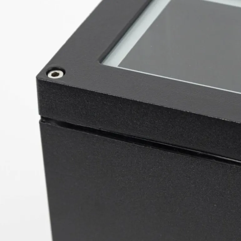 plafonnier extérieur KS Verlichting Sigma Noir, Blanc, 1 lumière