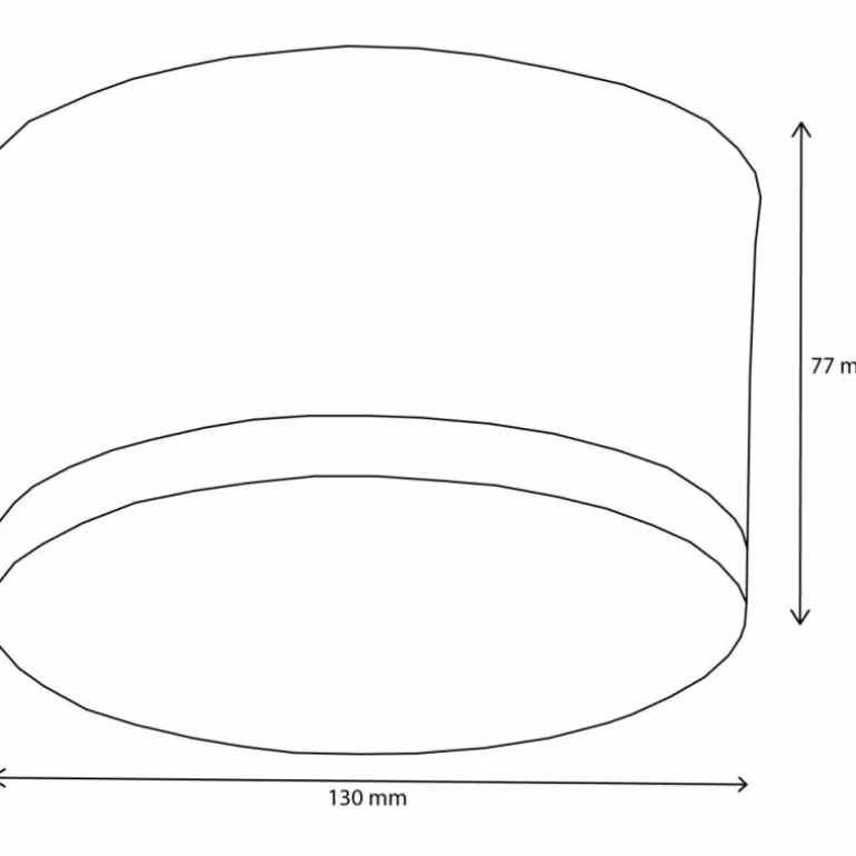 plafonnier extérieur LCD Grasbrunn LED Noir, 1 lumière