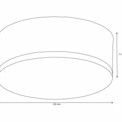 plafonnier extérieur LCD Grasbrunn LED Noir, 1 lumière