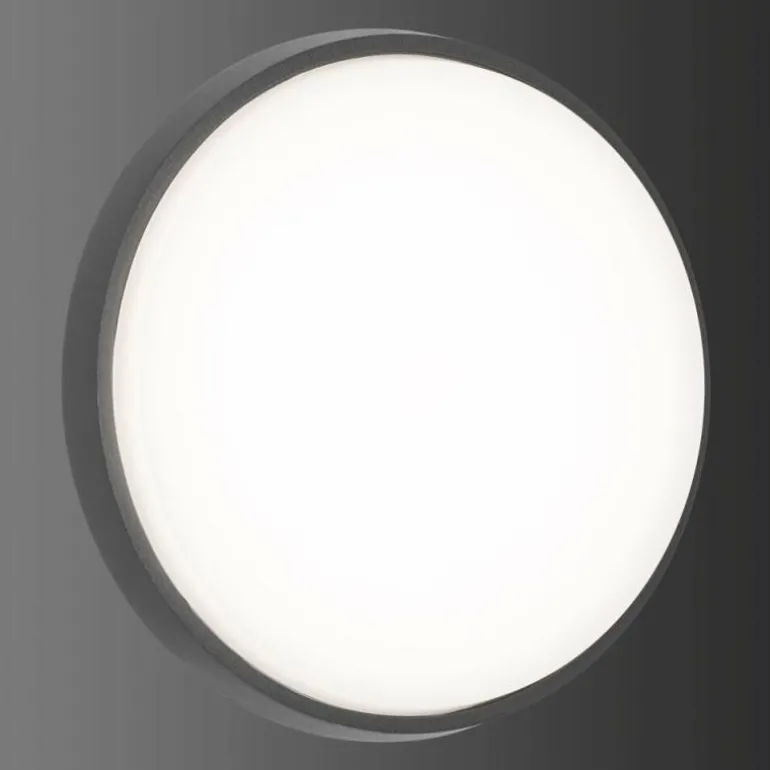 Plafonnier extérieur LCD TYP 5066 LED Noir, 1 lumière