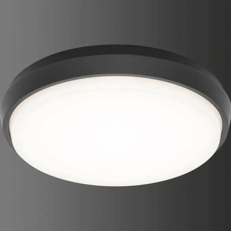 Plafonnier extérieur LCD TYP 5067 LED Noir, 1 lumière