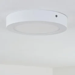 plafonnier extérieur Leto LED Blanc, 1 lumière