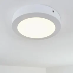 plafonnier extérieur Leto LED Blanc, 1 lumière