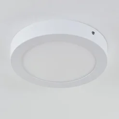 plafonnier extérieur Leto LED Blanc, 1 lumière