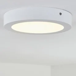 plafonnier extérieur Leto LED Blanc, 1 lumière